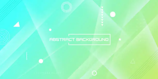 Vector illustration of Modern gradient abstract background with geometric shape element and light polygonal texture design