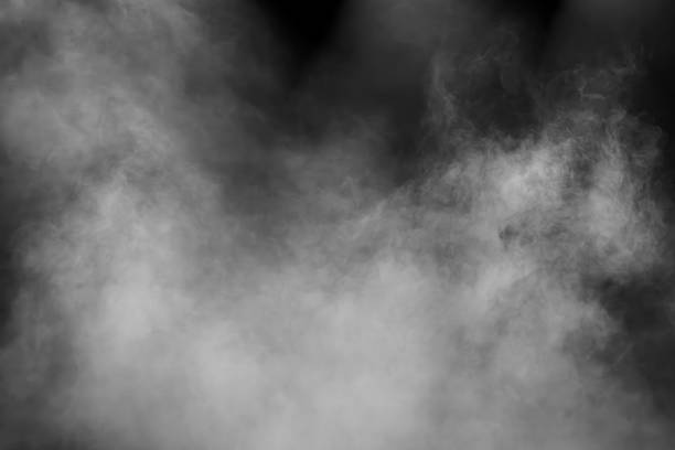 istock Dry white ice smoke clouds fog empty stage textured. 1780477150