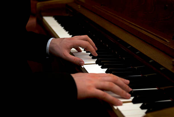 istock Musician playing the piano 178047947