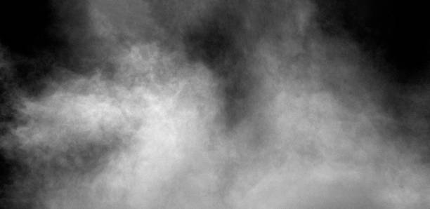 istock Dry white ice smoke clouds fog empty stage textured. 1780479496