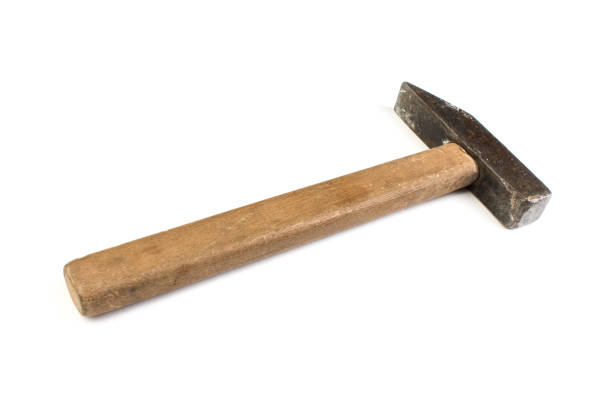 istock The hammer isolated on white background. Top view. 1780500000