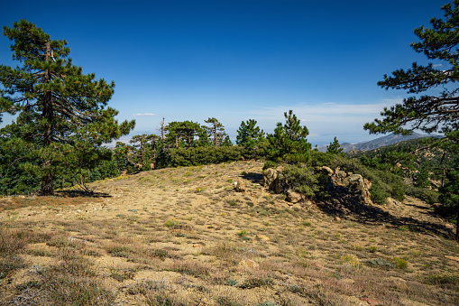 Beautiful trails in the Santa Rosa mountains near Toro Peak in Southern California.