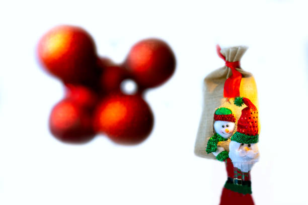 Merry Christmas and New Year background. Christmas decoration.