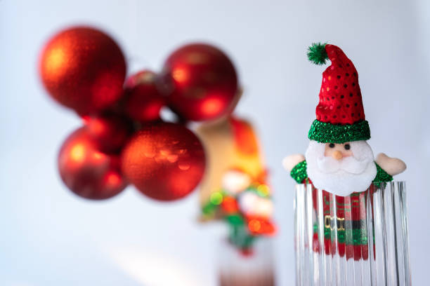 Merry Christmas and New Year background. Christmas decoration.