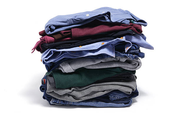 istock Pile of Folded Clothes 178052438