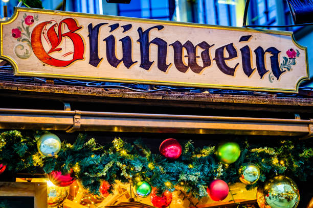 istock typical german sign for hot spiced wine 1780526467