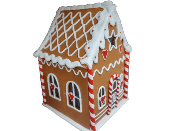 istock Decorative house made of unreal gingerbread. Christmas decorations 1780537143