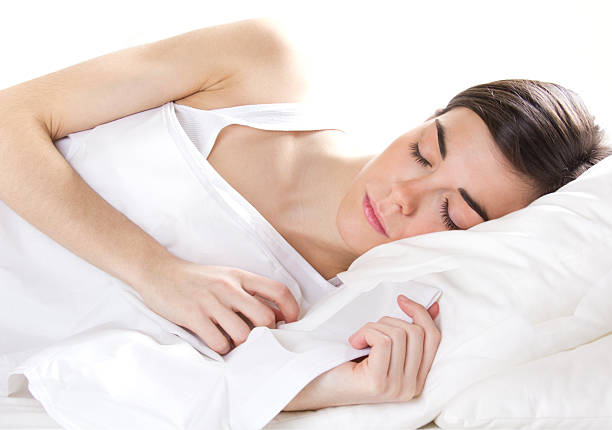 istock Beautiful Caucasian woman sleeping 178053823