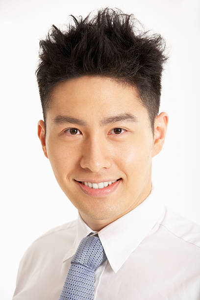 istock Studio Portrait Of Chinese Businessman 178054422