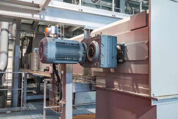 バイオ燃料ボイラーハウス - boiler industry furnace electric motor ストックフォトと画像