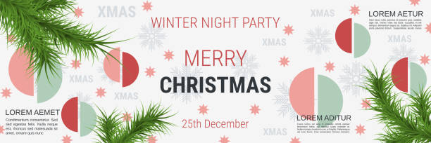 istock Merry Christmas and Happy New Year vector banner design 1780563288