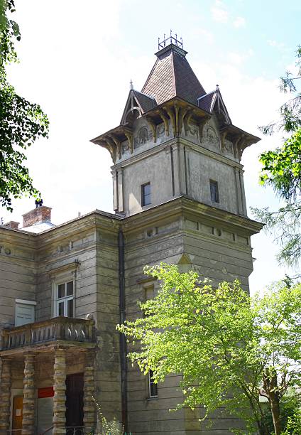 istock old house with tower in Jaslo 178057554