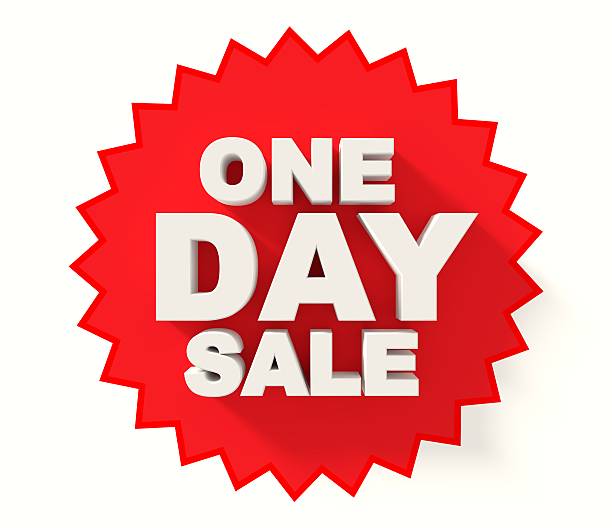 istock One day sale sign 178057782