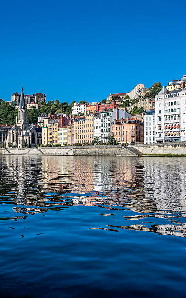 istock view of Lyon and Saone River 178058243