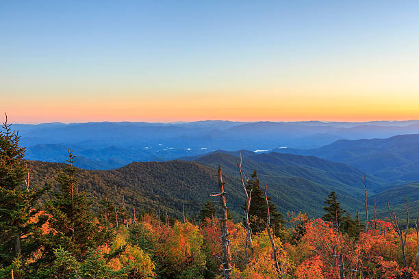 istock Early Autumn Day on Top Cingmans Dome 178058588