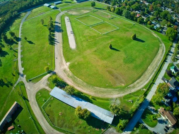 istock Aerial view of Equestrian Grounds 1780587910