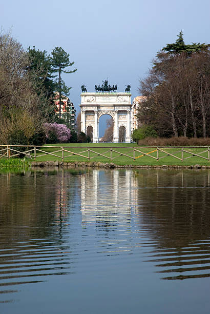 istock Arch of Peace, Milan 178058853