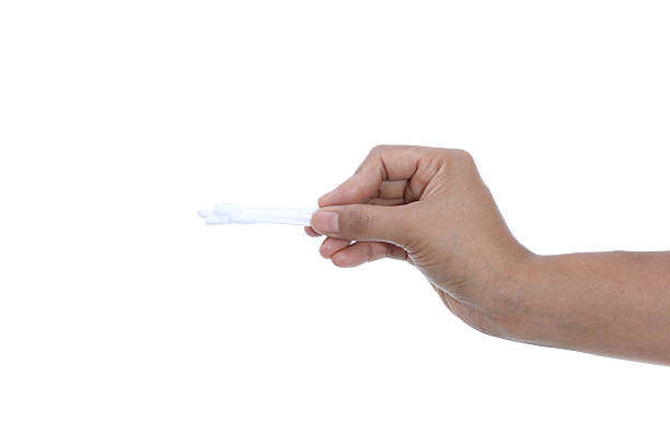 istock Female hand holding a cotton swab 178058944