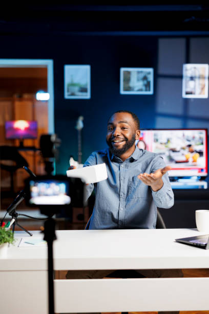 istock Man unboxing product from brand 1780590073