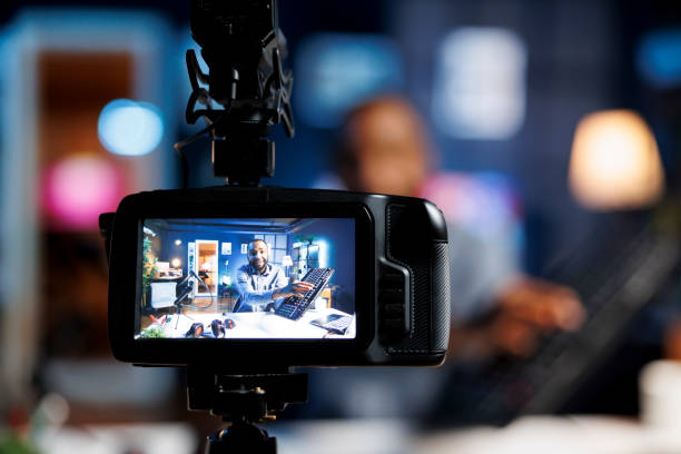 istock Camera used for filming keyboard review 1780590783