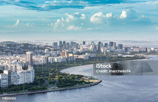 Veduta Aerea Di Rio De Janeiro In Brasile - Fotografie stock e altre immagini di Acqua - Acqua, Ambientazione esterna, Baia