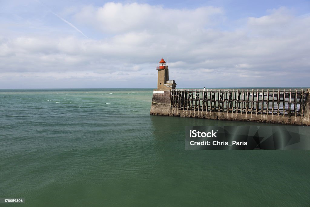 Leuchtturm in Normandie - Lizenzfrei Abgeschiedenheit Stock-Foto