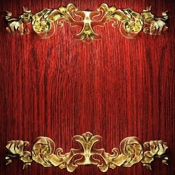 istock golden vintage ornament 178059334