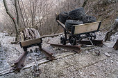 Military remains on Sabotin mountain, Slovenia s