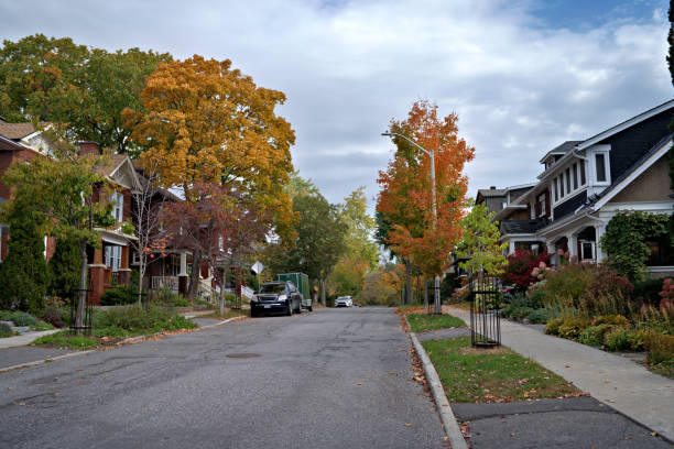 istock Residential Destrict Autumn Season 1780601017