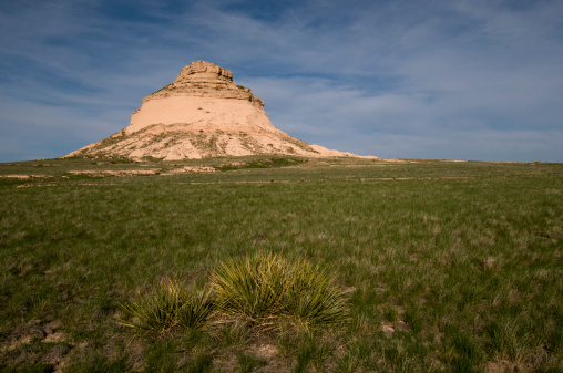 East Pawnee Butte on the Pawnee National Grassland in Northeastern Colorado.