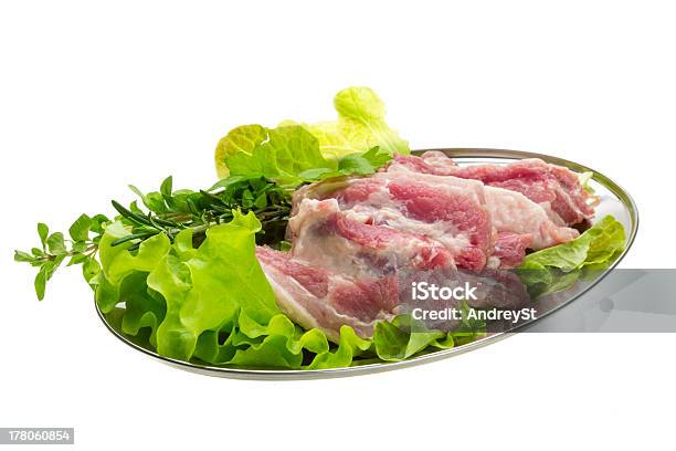 Surowe Mięso Wieprzowe - zdjęcia stockowe i więcej obrazów Czosnek - Czosnek, Dieta, Filet