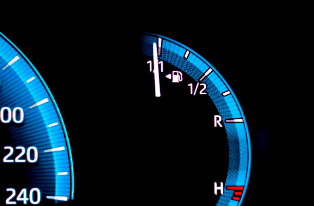 istock Car fuel gauge indicating full tank 1780611333