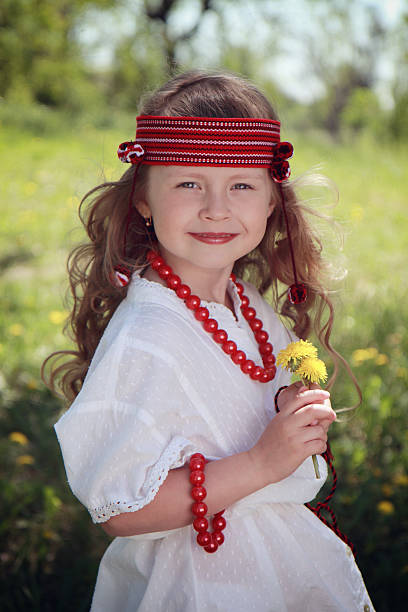 istock Little girl on nature. 178061542