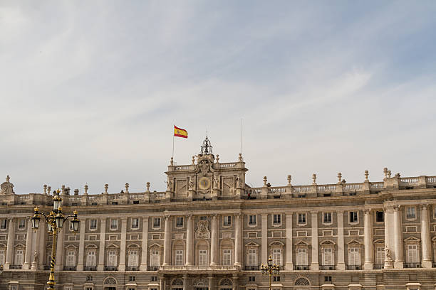 istock Royal Palace at Madrid Spain - architecture background 178061995