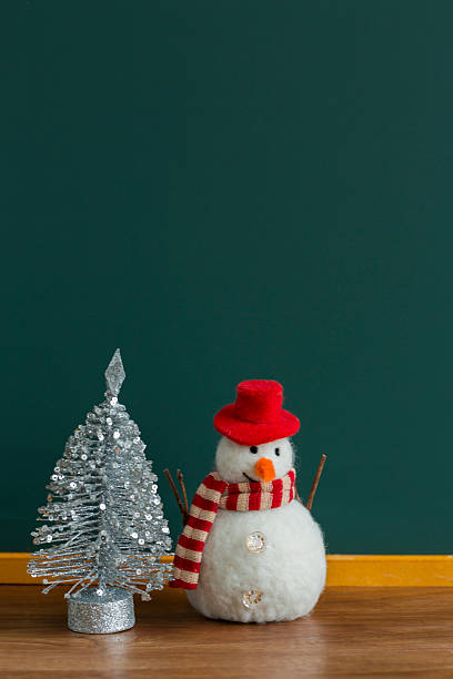 istock Blackboard and Christmas goods 178062492