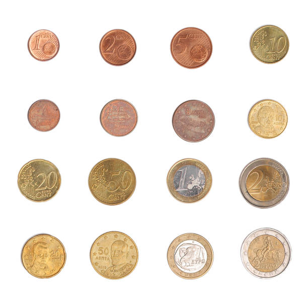 istock Euro coin - Greece 178062804