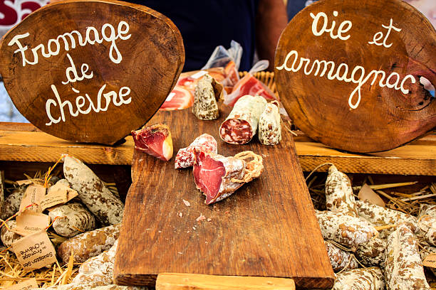 istock French sausages at village market 178062821
