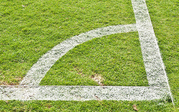 istock green grass and soccer field corner 178063064