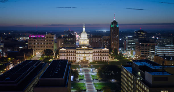 istock State Capitol Complex in Lansing, Michigan at Dawn 1780644991