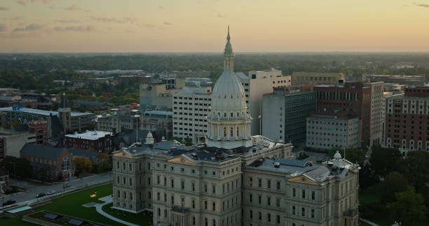 istock Michigan State Capitol Building at Sunrise 1780645545
