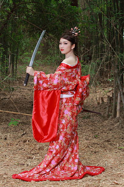 istock Girl in kimono 88 178065153