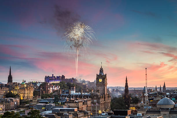 istock Fireworks over Edinburgh Castle during the Military Tattoo 178066441