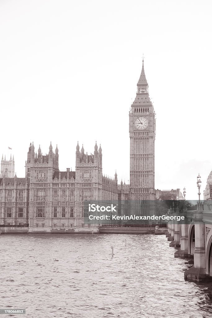 Houses of Parliament und Big Ben in London - Lizenzfrei Big Ben Stock-Foto