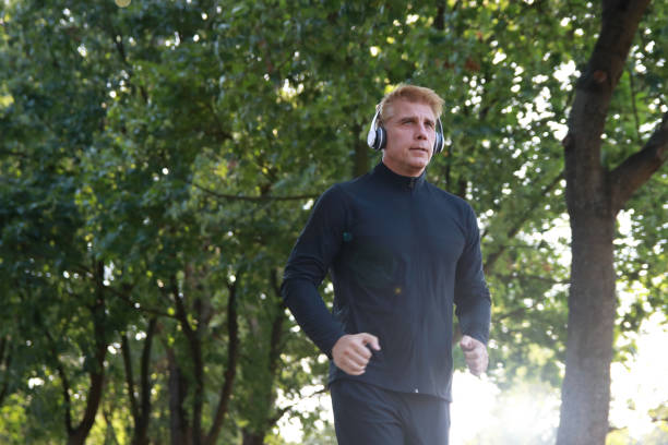 istock Morning jogging mature man 1780675406