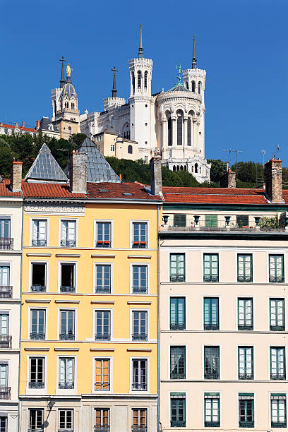 istock famous Fourviere basilica and building 178068455