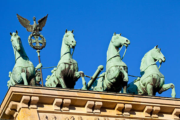 istock Brandenburg Gate Quadriga in Berlin 178068547