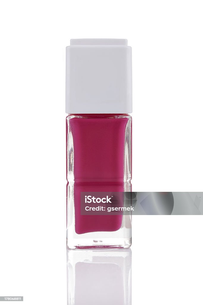 Pink nail polish - Lizenzfrei Accessoires Stock-Foto