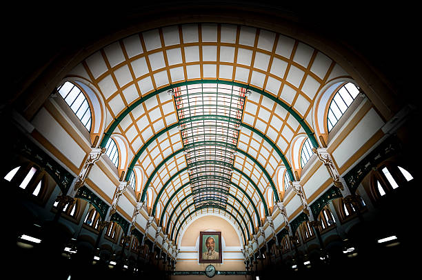 istock Post office interior in Ho Chi Ming, Vietnam, Asia. 178068880