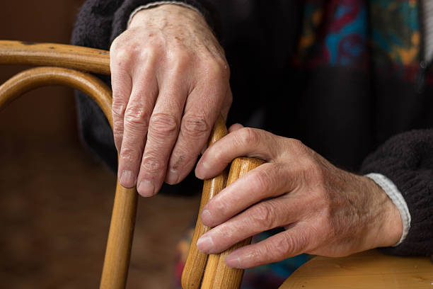 istock Hands of an elderly man 178069456