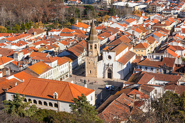 istock Overview of Old Town Tomar, Portugal 178069537